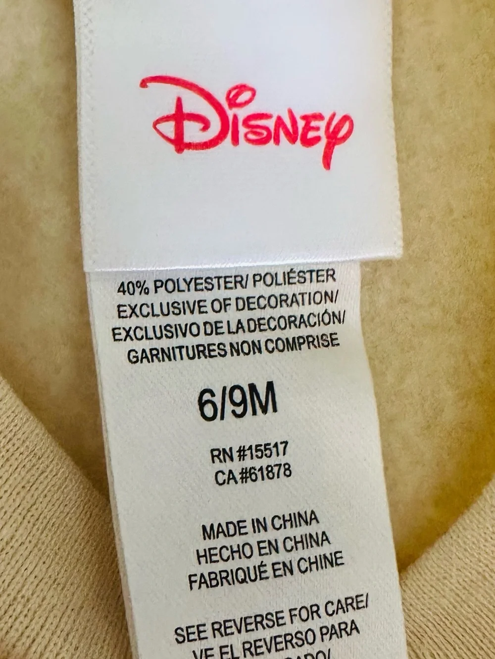 Disney Cream and Red Holiday Knit Top & Leggings Set
